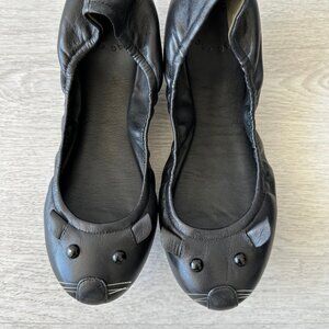 Marc Jacobs Mouse Black Ballerina Flat 8.5, in Excellent Condition (worn once)